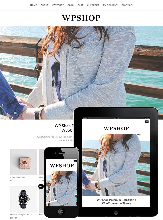 WP Shop WooCommerce WordPress Theme 